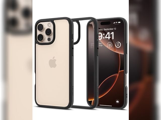 Lot 96-194238 - Case of 50 Spigen for iPhone 16 Pro Max Case, Ultra Hybrid [No Magnet Ring][Anti-Yellowing] - Matte ...