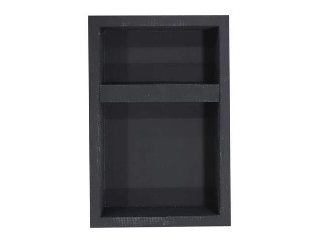 Lot 96-173470 - Everbilt Watershield Shower System 13.25 in. x 21.25 in. x 3.5 in. Shower Niche With Adjustable Shel...
