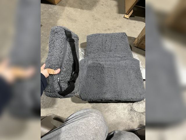 Lot 96-190328 - Possible office chair cushion and headrest, unused