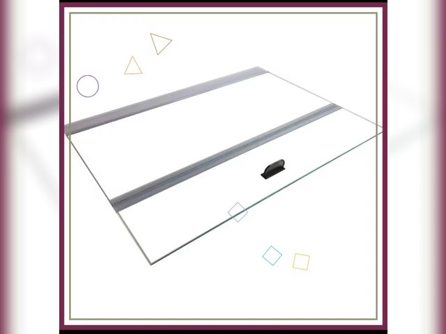 Lot 96-190521 - CUCZUUS 2PCS Set Clear Tempered Glass Canopy,75/90/110 Gallon Aquarium Fish Tank Hoods for Aqueon (2...