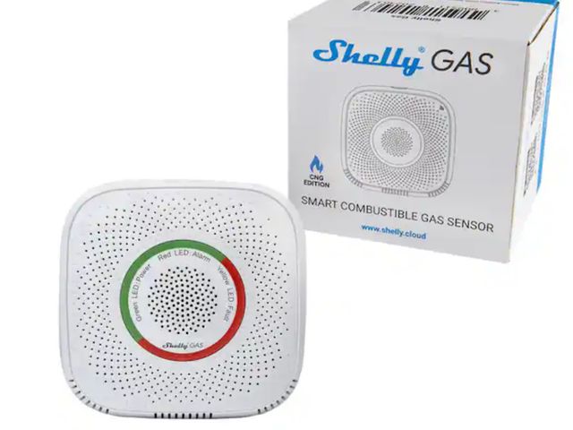 Lot 96-180184 - Shelly
Gas CNG, Wi-Fi Operated Gas Sensor with Sound and Light Alarm, Certified Smart Gas Detection ...
