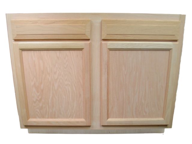 Lot 96-212356 - Custom Cabinet 34” T  36” W  23 1/2” D 
color differs from stock image