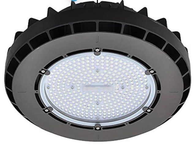 Lot 96-211021 - LED Round Pendant High Bay Light Fixture, UL-Listed &amp; DLC-Qualified, Daylight
Lightly used untes...