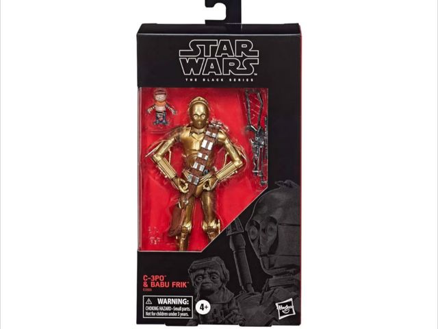 Lot 96-200840 - The Black Series 6" Action Figure C-3PO and Babu Frik New