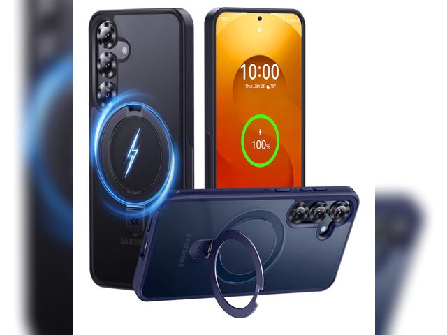 Lot 96-193120 - Case of 184 CASEKOO Patented Magnetic Ring Stand for Samsung Galaxy S25 Plus Case [16FT Military Dro...