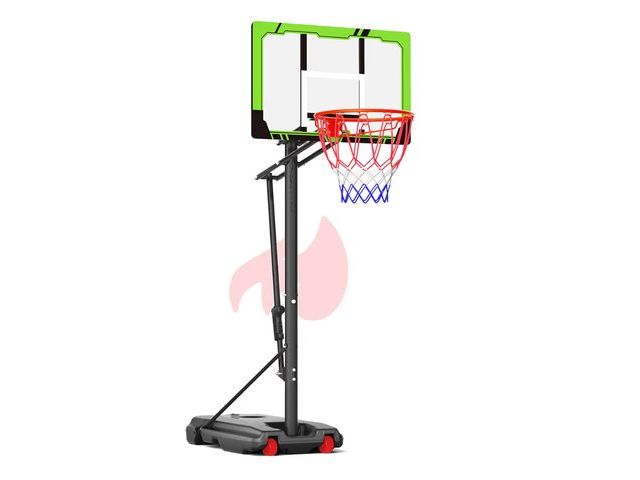 Lot 96-177351 - Kids Basketball Hoop Adjustable Height 5.5-7 FT, Portable Basketball Goal System

New. Actual item v...