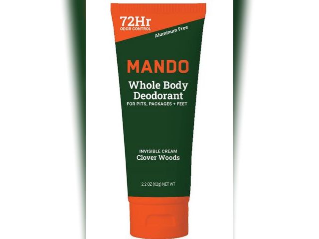 Lot 96-167183 - Mando Whole Body Deodorant for Men - Invisible Cream - Aluminum Free - Clover Woods - 2.2oz

New