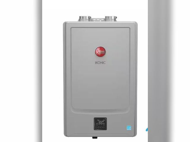 Lot 96-166604 - Rheem
IKONIC 11.2 GPM Smart Super High Efficiency Indoor or Outdoor Natural Gas Tankless Water Heate...