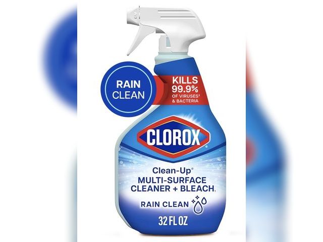 Lot 96-182167 - Clorox Clean-Up All Purpose Cleaner Spray with Bleach, Rain Clean, 32 fl oz

New