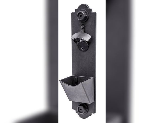 Lot 96-178396 - Simpson Strong-Tie Outdoor Accents Black Composite Plastic Decorative
Bottle Opener Kit New
