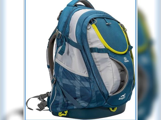 Lot 96-173203 - Kurgo G-Train Dog Carrier Backpack - Comfortable Travel Bag for Pets Up to 25 lbs - Waterproof Botto...