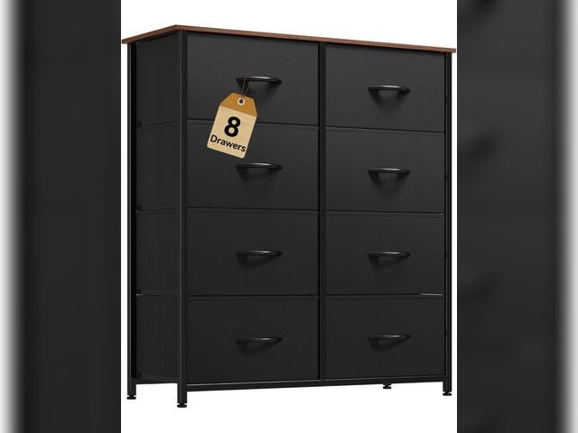 Lot 96-177082 - Appears to be 8-Drawer Fabric Dresser, Furniture Storage Tower Cabinet, Organizer for Bedroom
New
ma...