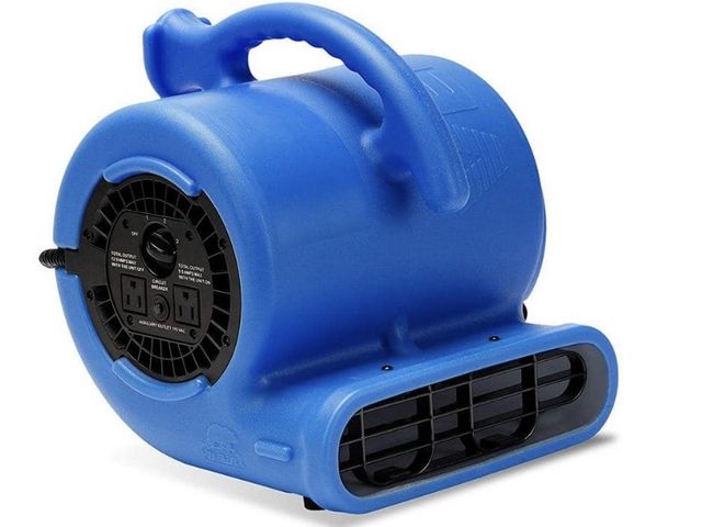 Lot 96-178759 - B-Air 1/4 HP Air Mover Blower Fan for Water Damage Restoration Carpet Dryer Floor Home and Plumbing ...