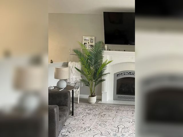 Lot 96-175771 - 5ft Artificial Palm Tree for Home Decor, 5 Feet Faux Plant Fake Silk Tropical Kentia Areca Trees wit...