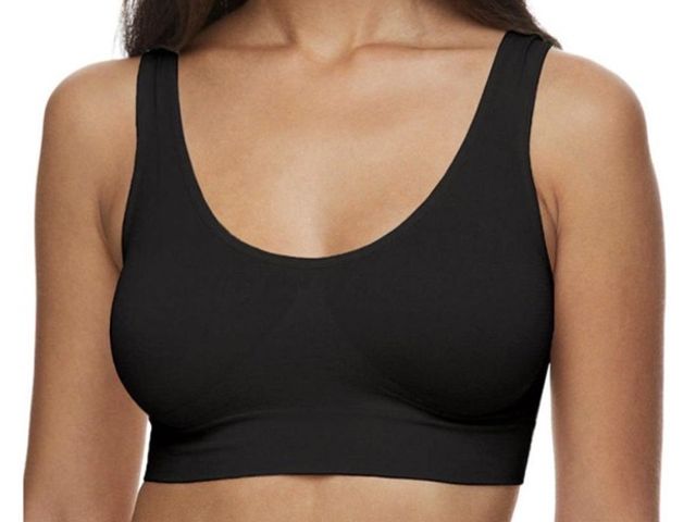 Lot 96-201511 - Zone Pro Padded Bra Black Comfy 2X New
