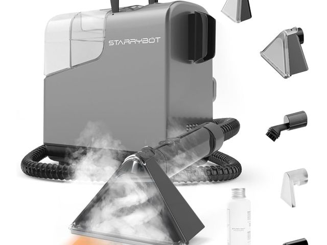 Lot 96-164001 - Portable Carpet&amp;Upholestery Cleaner Machine with Steam and Heating Techology, Upgraded Powerful ...