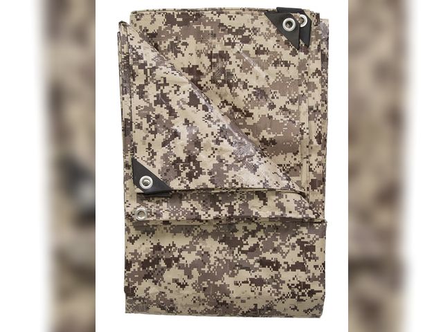 Lot 96-176694 - 8ft x 10ft Stansport Camo Medium-Duty Rip-Stop Tarp
New