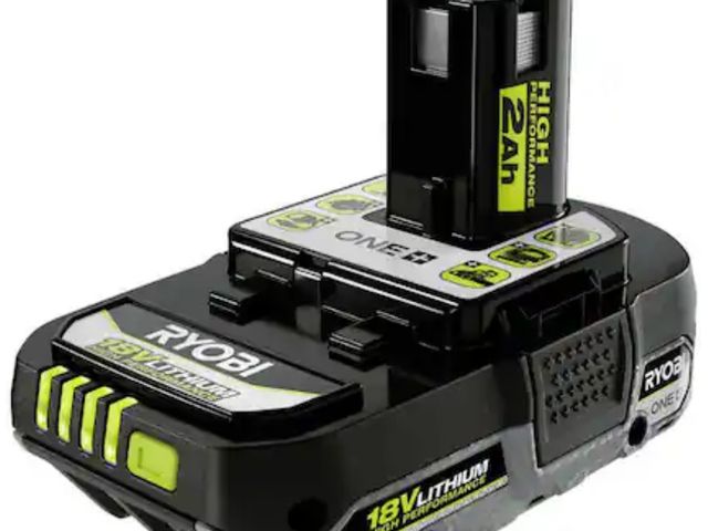 Lot 96-167173 - RYOBI ONE+ 18V 2.0 Ah Lithium-Ion HIGH PERFORMANCE Battery
New
