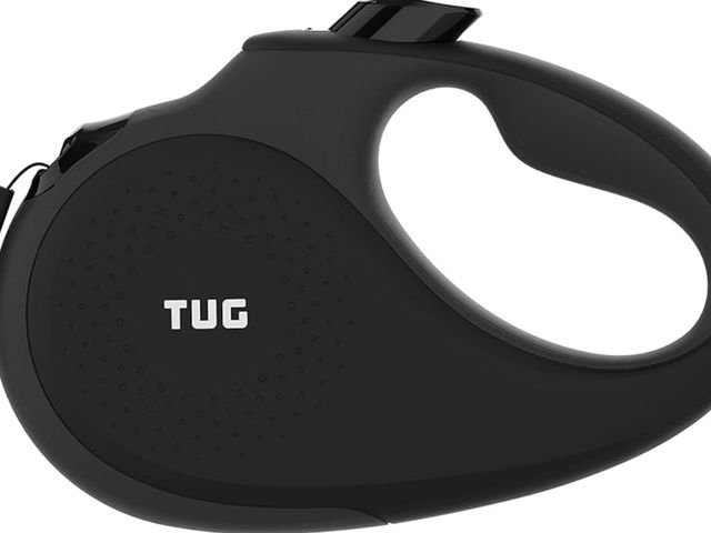 Lot 96-191501 - TUG 360° Tangle-Free Retractable Dog Leash with Anti-Slip Handle | 16 ft Strong Nylon Tape | One-Han...