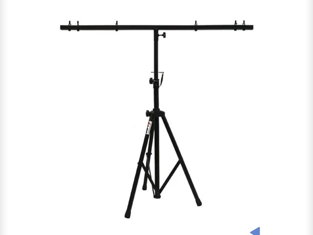 Lot 96-181401 - American Sound Connection ASC Pro Audio Mobile DJ Light Stand 6 Foot Height Lighting Multi Fixture T...