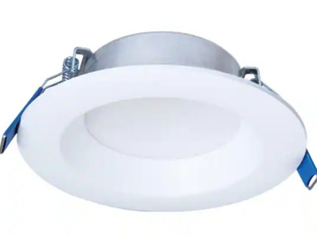 Lot 96-165447 - HALO
QuickLink Low Voltage, 4 in. Selectable CCT 2700-5000K, 600 Lumens, Recessed Canless LED Access...