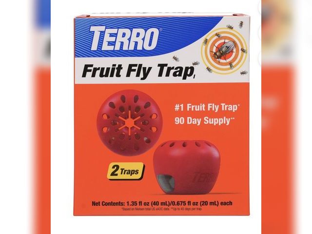 Lot 96-182175 - TERRO Fruit Fly Trap, 2 Pack

New