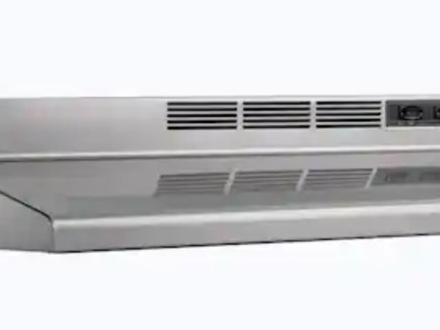 Lot 96-181889 - Broan-NuTone
RL6200 Series 30-Inch Ductless Under-Cabinet Range Hood, Stainless Steel Finish
New