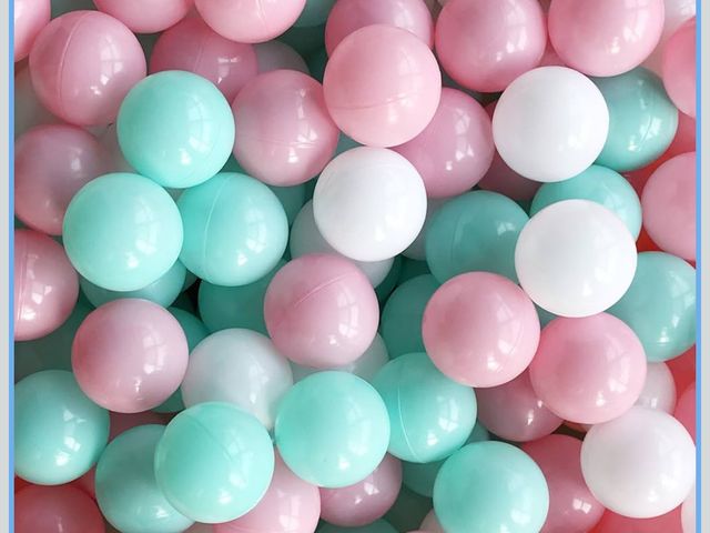 Lot 96-192609 - MoonxHome Ball Pit Balls for Toddlers, BPA Free Crush Proof Plastic Toy Balls for Ball Pit, Children...