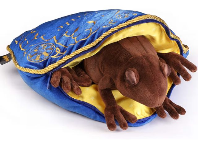 Lot 96-176633 - The Noble Collection Harry Potter Chocolate Frog Collector Plush New