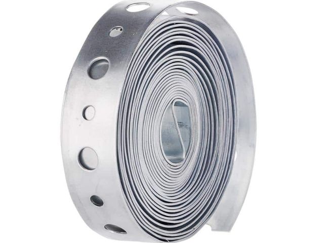 Lot 96-181749 - Oatey 3/4 in. x 25 ft. 28-Gauge
Galvanized Pipe Hanger Strap New