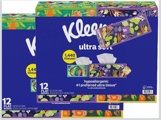 JDCBidding.com - Lot 96-172638 - KSoft Facial Tissues, 3-Ply, 12 Boxes ...