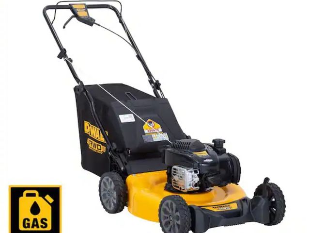 Lot 96-166722 - DEWALT
21 in. 150cc Briggs and Stratton 625ex Engine Rear Wheel Drive 2-in-1 Gas Self Propelled Walk...