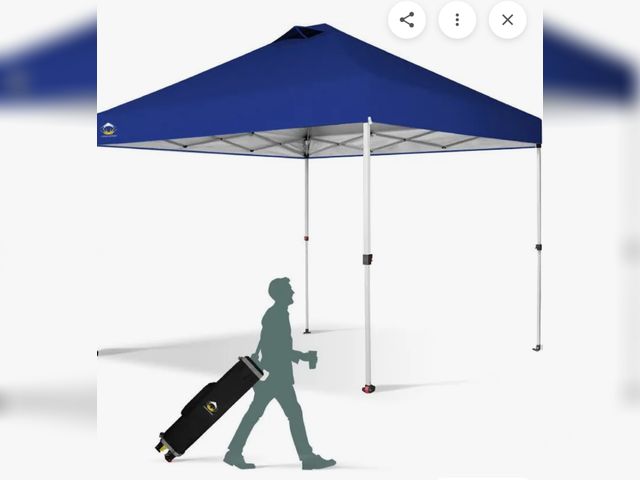 Lot 96-190266 - Copa Outdoors 10x10 Easy Pop Canopy - Blue 
Used