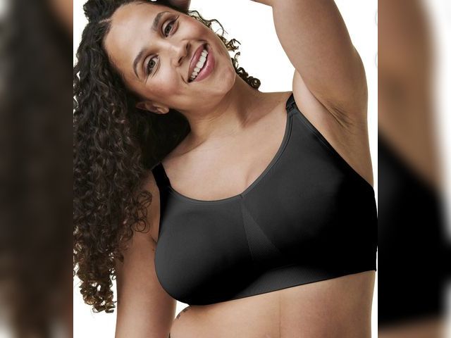 Lot 96-178908 - BRAVADO! DESIGNS Sustainable Nursing Bra | Body Silk Seamless | Black | XL-Full Cup New