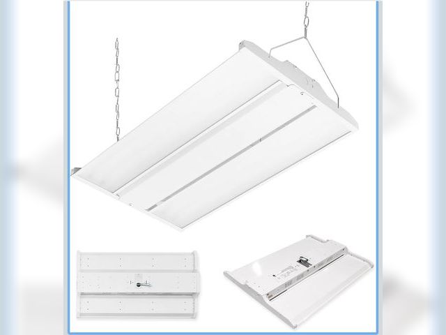 Lot 96-211772 - mw 2FT 600-Watt Equivalent LED Linear High Bay Shop Lights, Linear LED Light Fixture,0-10V Dimmable ...