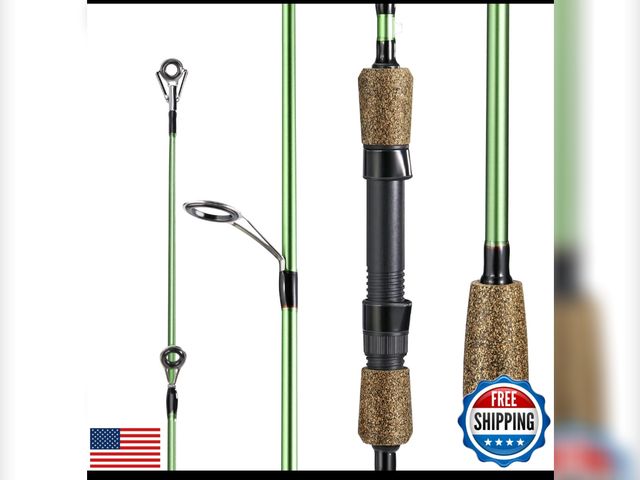 Lot 96-1 - One Bass Fishing Rods - 30-ton Carbon Fiber Blanks Casting &amp; Spinning Rods, 2-Piece Rods with Ru...