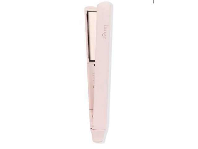 Lot 96-230455 - L'ANGE HAIR Straight Forward Titanium Flat Iron, 1", Blush Professional 2-in-1 Hair Styling Iron, Sn...