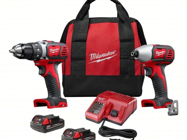 Lot 96-171962 - MILWAUKEE Cordless Tool Combination Kit: 2 Tools, Drill/Impact Driver, 18 V DC Volt, M18™, M18™ MSRP...