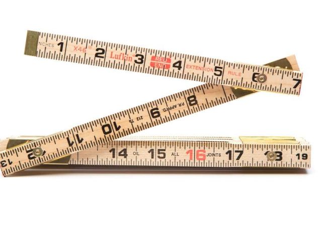 Lot 96-163646 - Crescent Lufkin 6 ft. Wood Rule Brass Extends
New
