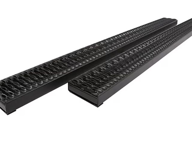 Lot 96-147222 - Dee Zee DZ15301S Steel Rough Step Running Boards MSRP $220.78