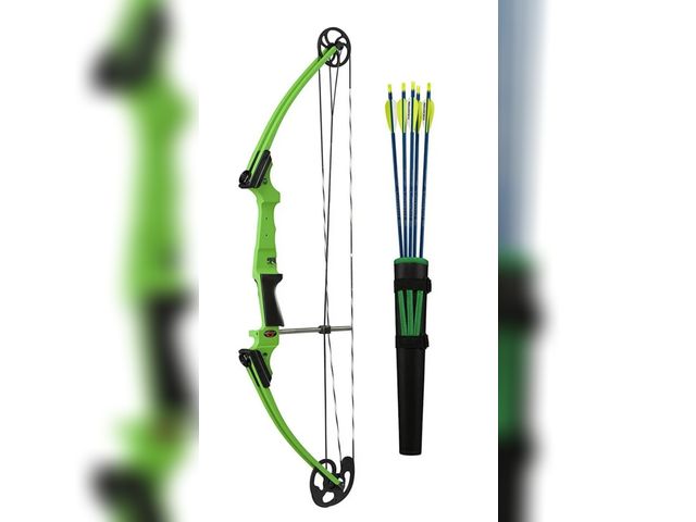 Lot 96-176842 - Archery Compound Bow and Arrow Set
Exact models may vary from stock photo 
Color differs from stock ...