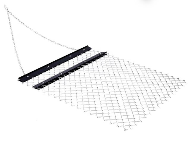 Lot 96-177340 - ATV Drag Harrow 4'x5', Chain Harrow for Landscape Leveling or Sod Prepping, Q235 Durable UTV Tractor...