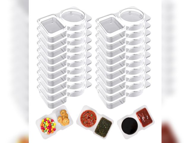 Lot 96-194907 - Cabipeove
3.7
3.7 out of 5 stars
(266)
20 Pcs Reusable Snack Containers, Snack Containers for Kids, ...
