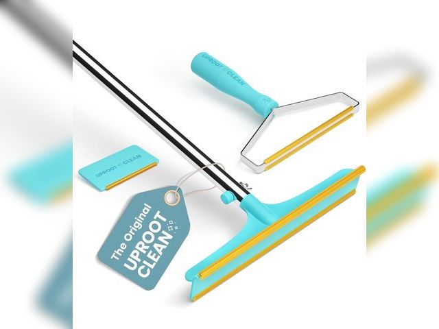 Lot 96-191017 - Uproot Cleaner Pro Pet Hair Remover Bundled with Mini Pet Hair Removal Tool for Couch &amp; Xtra Car...