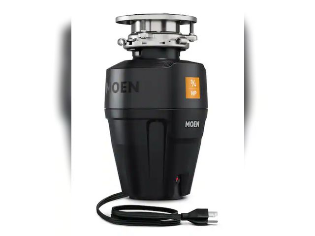 Lot 96-191737 - MOEN
Host Series 3/4-HP Continuous Feed Space Saving Garbage Disposal with Sound Reduction and Fast ...