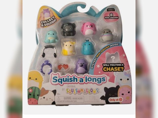 Lot 96-164445 - SERIES 2 Squishmallows Squish-A-Longs Target Exclusive Pack 8 Figures 
New