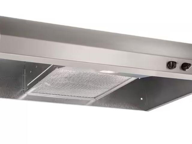 Lot 96-175031 - Broan-NuTone AR1 Series 30 in. 270 Max Blower CFM 4-Way Convertible Under-Cabinet Range Hood with Li...