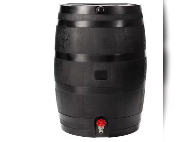 Lot 96-166911 - RTS Home Accents
50 Gal. Rain Barrel Black Colour with Plastic Spigot

New