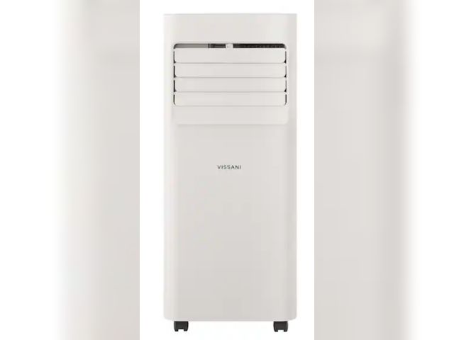 Lot 96-227322 - Vissani
5,000 BTU 115-Volt 3-in-1 Portable Air Conditioner Unit Cools 150 sq. ft. with Dehumidifier ...