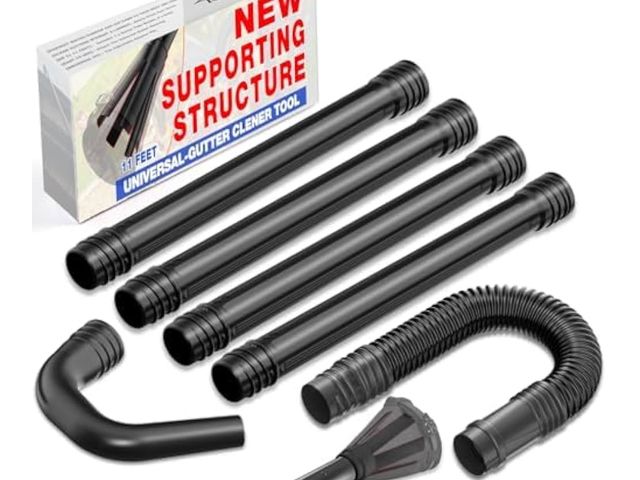 Lot 96-170068 - Sealegend Universal Leaf Blower Gutter Attachment, Gutter Cleaning Tools from Ground with Suppotive ...